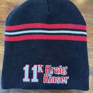 KRAIG KINSER MVT #11K Winter Hat‎ WINGED SPRINT CAR DIRT THROWBACK